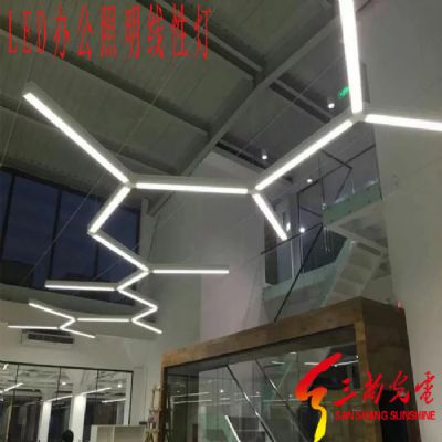 LED線(xiàn)性辦公照明案例